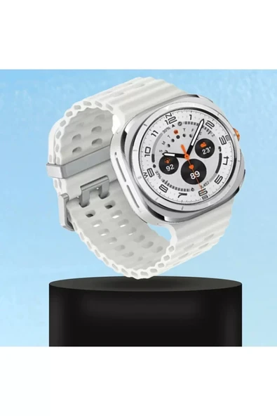 Watch 7 Kr417 Rug Silikon Kordon - Gri - Resim 2