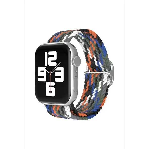 Watch 42Mm Kordon - Gri-Turuncu - Resim 2