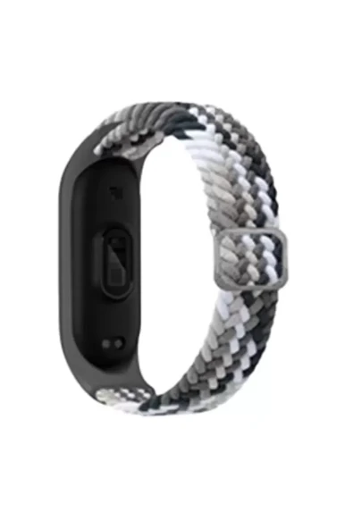 Mi Band 6 Kordon - Gri-Siyah ürün görseli 1