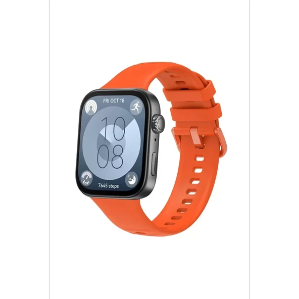 Watch 3 Klasik Kordon - Turuncu - Resim 2