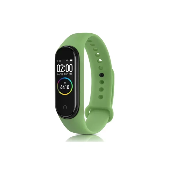 Mi Band 7 Klasik Kordon - Yeşil - Resim 3