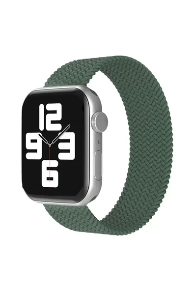 Watch 38Mm Ayarlı Solo Silikon Kordon - Haki Yeşil ürün görseli 1