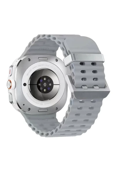 Watch 7 Kr417 Rug Silikon Kordon - Gri ürün görseli 1
