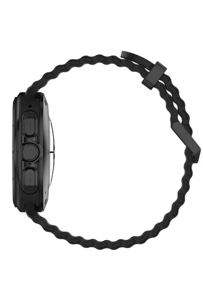 Watch 7 Kr417 Rug Silikon Kordon - Gri - Resim 3