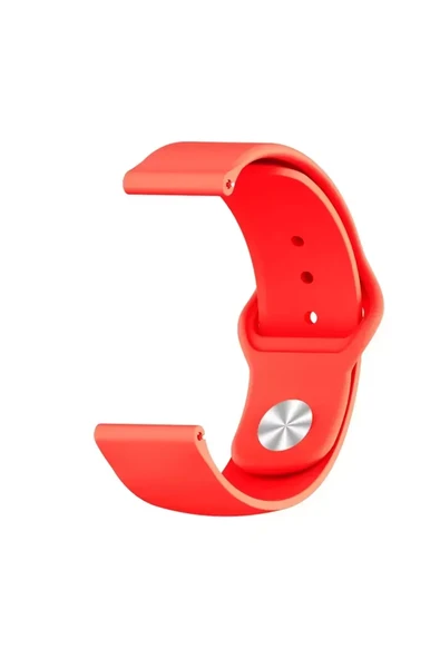 Watch 22Mm Klasik Kordon - Kırmızı - Resim 2