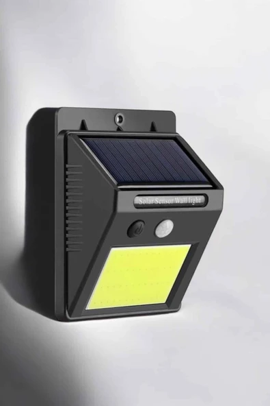 Solar Güneş Panelli Sensörlü Lamba Tasarruflu - Resim 5