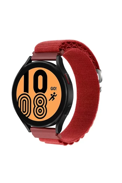 Watch 20Mm Kr410 Kumaş Kordon - Kırmızı ürün görseli 1