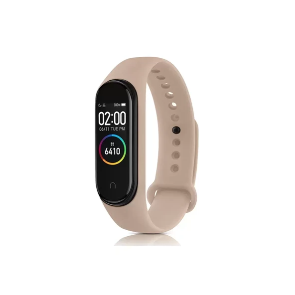 Mi Band 7 Klasik Kordon - Pudra - Resim 3