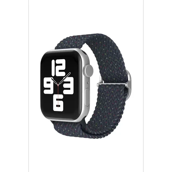 Watch 38Mm Kordon - Benekli Lacivert - Resim 2