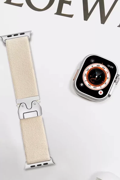 Watch 42Mm Forest Kumaş Kordon - - Resim 2