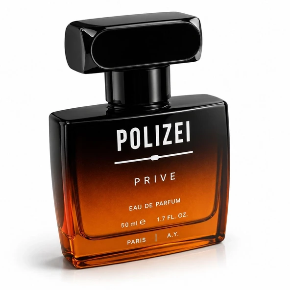Polizei Prive Erkek Parfüm 50 ml EDP Kalıcı Maskülen Amber Odunsu Koku ürün görseli 1