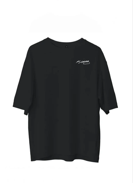 Erkek Kısa Kol Tişört Bisiklet Yaka ATATÜRK Baskılı T-Shirt - Siyah ürün görseli 1