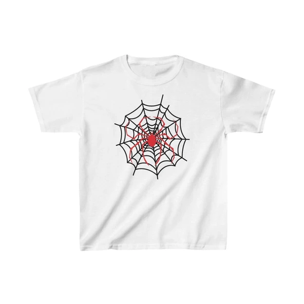 Unisex Çocuk Baskılı T-Shirt - Beyaz ürün görseli 1