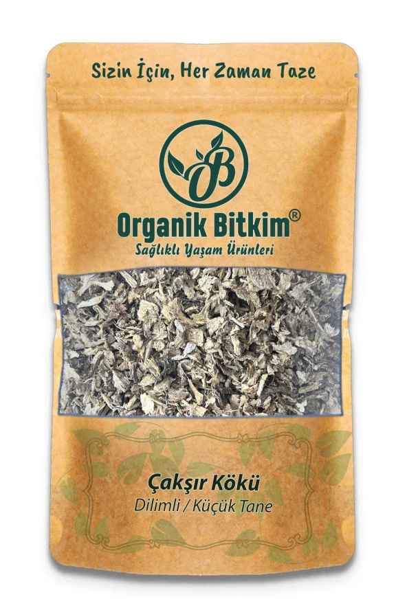 Organik Bitkim Çakşır Kökü Dilimlenmiş 500 gr ürün görseli 1
