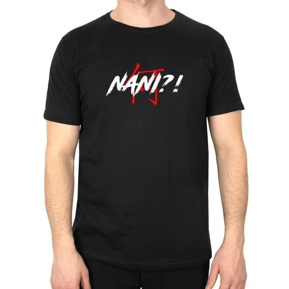 Erkek Kısa Kol Yazlık Tişört Bisiklet Yaka Baskılı Oversize T-Shirt - Siyah ürün görseli 1