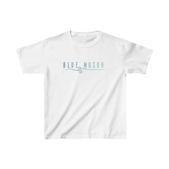 Unisex Çocuk Baskılı T-Shirt - Beyaz ürün görseli 1