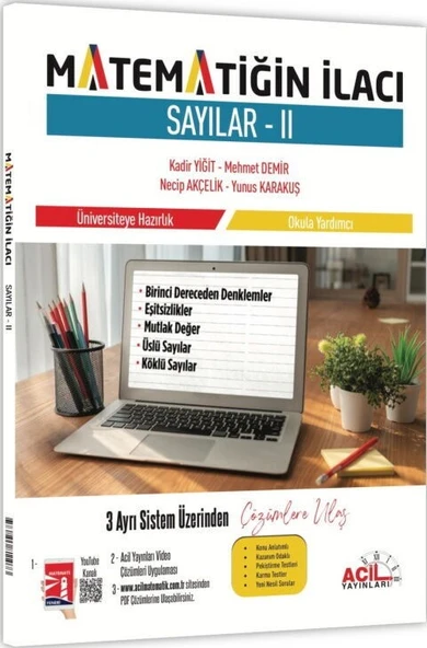 Matematiğin İlacı TYT Acil Matematik Sayılar 2 Acil Yayınları ürün görseli 1