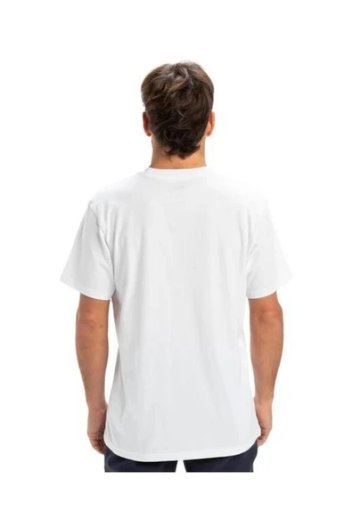 EV GRADIENT BOX SS  Erkek T-Shirt EQYZT08045-908 - Resim 4