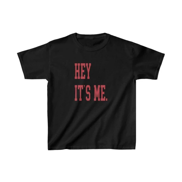 Çocuk Unisex Baskılı T-Shirt - Siyah ürün görseli 1