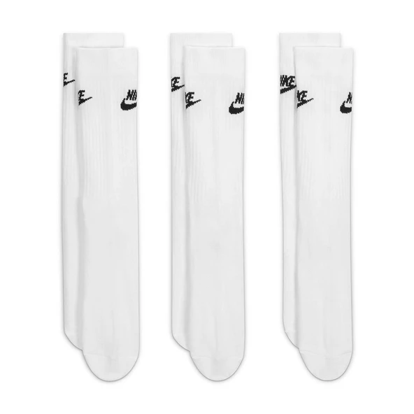 U NK NSW EVERYDAY ESSENTIAL CR  Unisex Çorap DX5025-100 ürün görseli 1