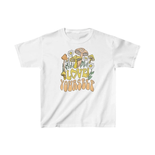 Çocuk Unisex Baskılı T-Shirt - Beyaz ürün görseli 1