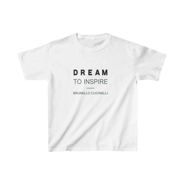 Unisex Çocuk Baskılı T-Shirt - Beyaz ürün görseli 1