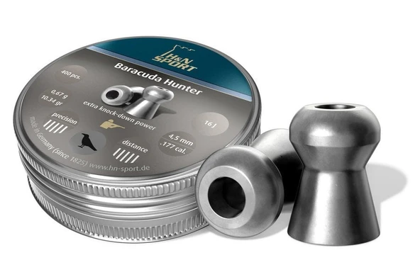 H&N BARACUDA HUNTER 4.5 MM HAVALI TUFEK SACMA(400) ürün görseli 1