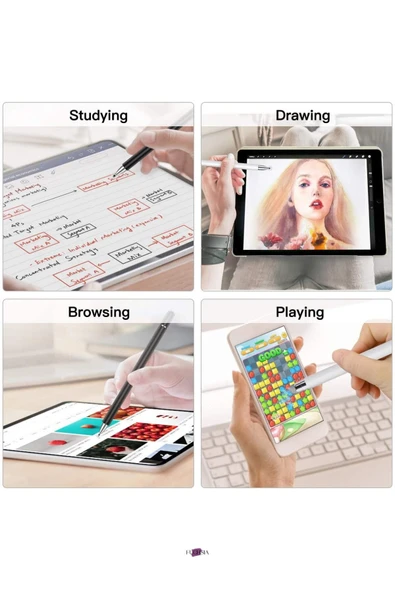 Apple / Iphone / Ipad Pro / Mini / Air / Android / Microsoft / Surface Için Dokunmatik Akıllı Kalem - Resim 12