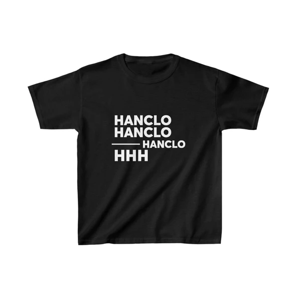 Unisex Çocuk Baskılı T-Shirt - Siyah ürün görseli 1