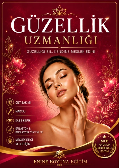 GÜZELLİK UZMANLIĞI EĞİTİM KİTABI ürün görseli 1