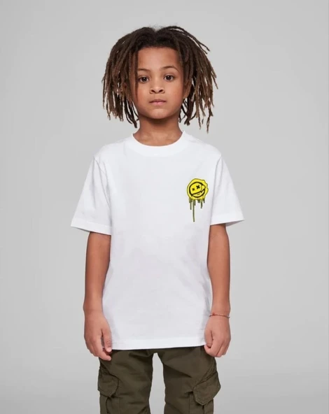 Çocuk Unisex Baskılı T-Shirt - Beyaz ürün görseli 1