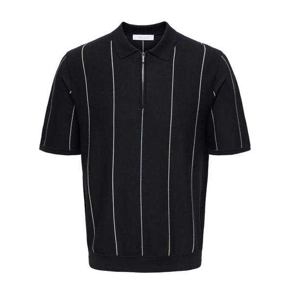 ONSWYLER LIFE STR REG 14SS ZIP POLO FRML  Erkek T-Shirt 22037067 ürün görseli 1