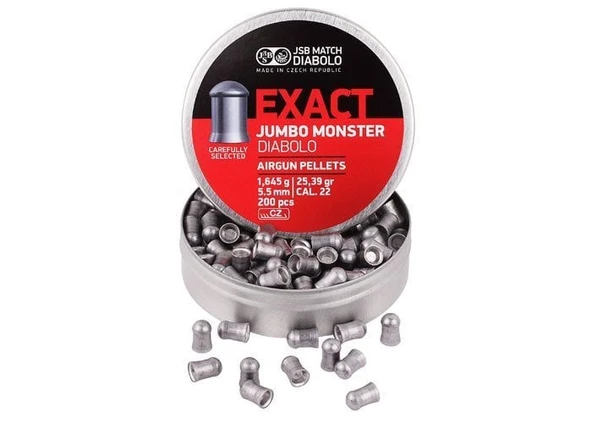 JSB DIABOLO EXACT JUMBO MONSTER 5.52MM HAVALISACMA ürün görseli 1