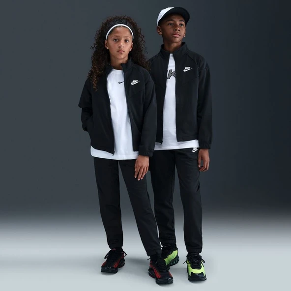 K NSW DF TRACKSUIT PK FZ  Erkek Çocuk Eşofman Takımı HQ9315-010 ürün görseli 1