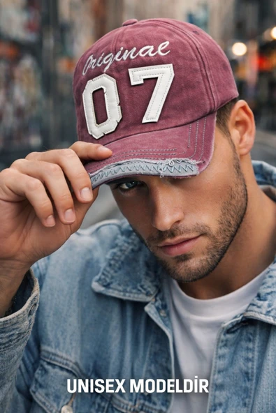 Nakışlı Şapka/Cap/Baseball Şapkası – %100 Pamuk Gabardin Unisex Model ürün görseli 1