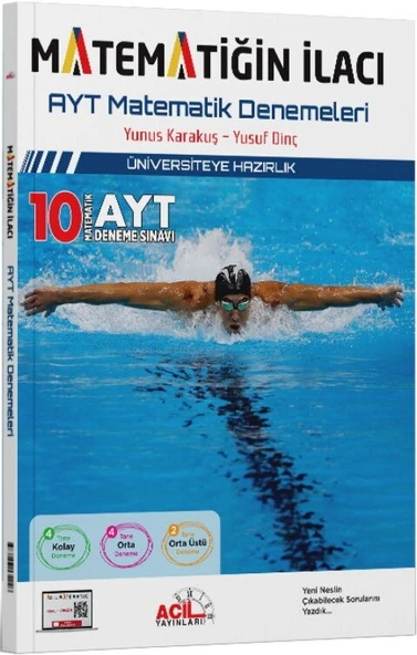 AYT Matematiğin İlacı Denemeleri Acil Yayınları ürün görseli 1