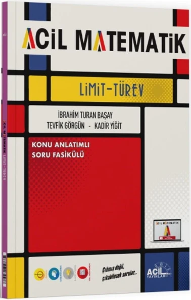 Acil Matematik Limit Türev Acil Yayınları ürün görseli 1
