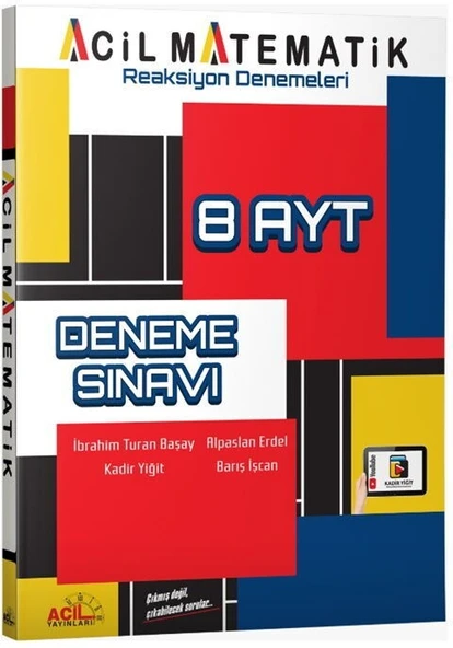 AYT Reaksiyon 8 li Denemeleri Acil Yayınları ürün görseli 1