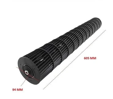 FAN PERVANESİ CROSS AİRFEL 9/12 BTU 605*94 mm ürün görseli 1