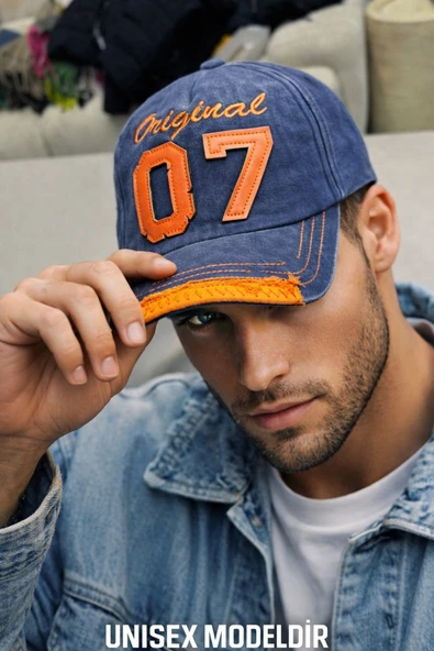 Nakışlı Şapka/Cap/Baseball Şapkası – %100 Pamuk Gabardin Unisex Model ürün görseli 1