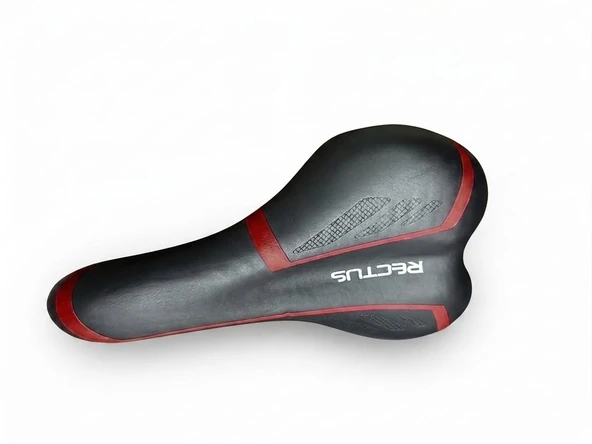 MTB SELE [KIRMIZI] [285 X 165 MM] RECTUS - Resim 2