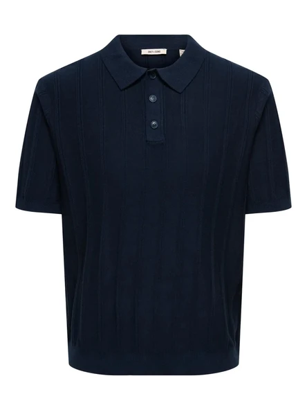 ONSTHIJS  RLX SS POLO KNIT  Erkek T-Shirt 22036558 ürün görseli 1