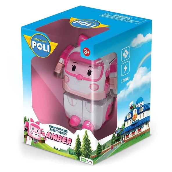 POLI MRT-0651 Robar Transforming Robot Figür Amber -Necot ürün görseli 1