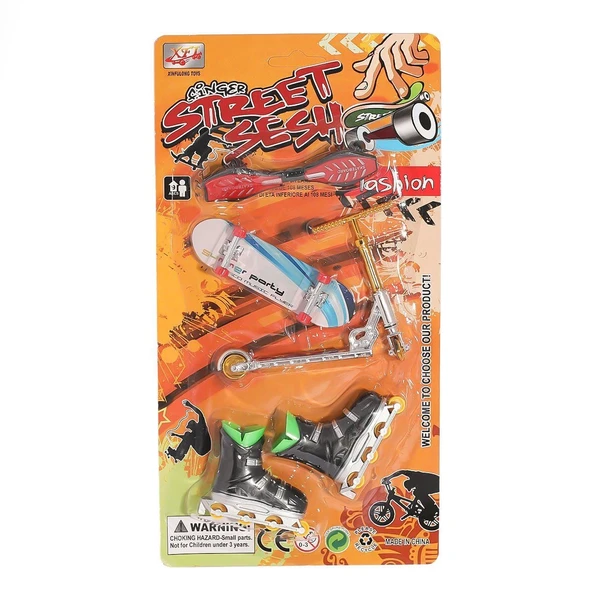 KZL-012-A7 Kartela Kaykay Paten Scooter Oyun Seti -Kızılkaya ürün görseli 1