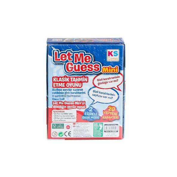 25125 Let Me Guess Mini -KS Games - Resim 2