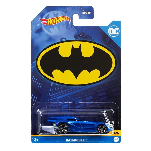 HDG89 Hot Wheels Batman Temalı Arabalar - Resim 5