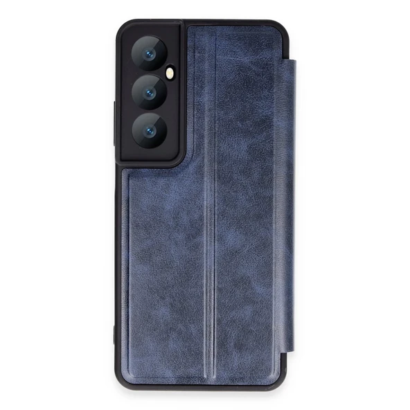 Realme C65 Kılıf Flip Cover - Lacivert ürün görseli 1