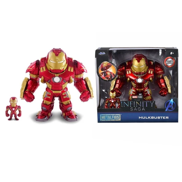 9333431314R00 Marvel Fig 6 5 Hulkbuster+2 5 Ironman ürün görseli 1