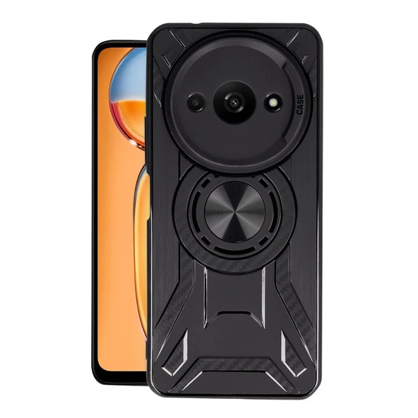 Xiaomi Redmi A3 4g Kılıf Lincoln Silikon - Siyah ürün görseli 1