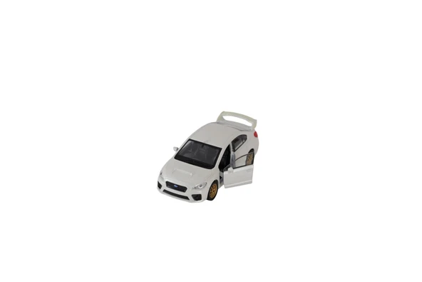 43693 WELLY DIE CAST PULL BACK SUBARU WRX - Resim 3